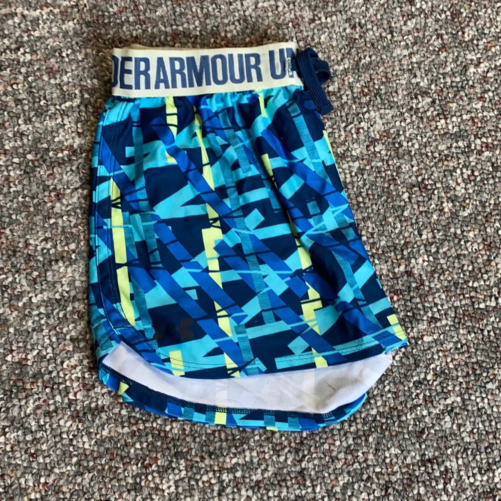 Blue Under Armor Athletic Short